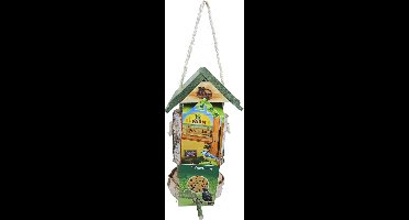 JR Farm garden-Pindastaafhouder met pindastaaf-350 gram-buitenvogelvoer