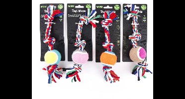 Touw voor puppy + tennis Martin Sellier
