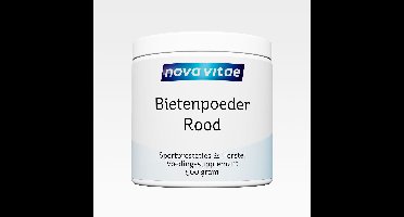 Nova Vitae - Rode Bietenpoeder - 100% Zuiver - Sportprestaties en Herstel - 500 gram