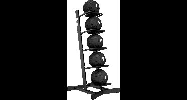 Tunturi Platinum slam ball - 6-16kg set - Zwart - Incl. opbergrek