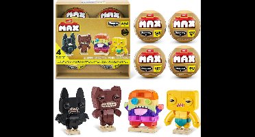 MAX Build More Premium Fugglers Building Bricks Collection 4-Pack by ZURU