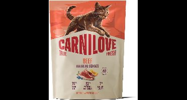 Carnilove True Fresh Cat Dry Beef for Sterilised Adult All Breeds 400 g
