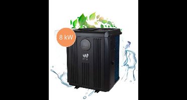 W’eau Vertical Full Inverter - Zwembad Warmtepomp - Elektrische Zwembadverwarming - Solar Pool Heater - Zwembad Verwarmer