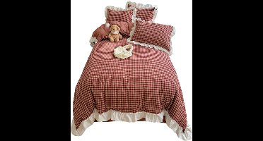 3-Delige Classic Plaid Dekbedovertrekset — Tijdloos & Comfortabel - 135x200cm