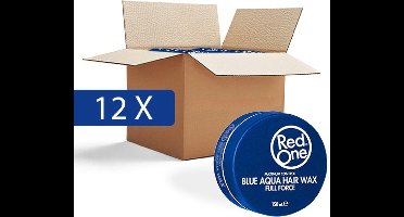 Red One Wax Aqua Blauw - Voordeelpakket - 12 stuks