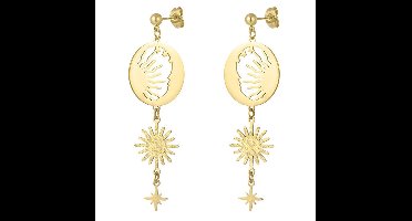 Yehwang Oorbellen Ster zilver