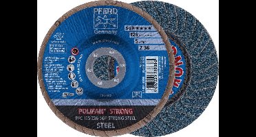 PFERD TOOLS POLIFAN PFC 115 Z50 SGP STRONG STEEL