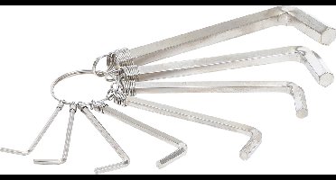 BGS Stiftsleutelset inbus 2 - 10 mm 8 delig