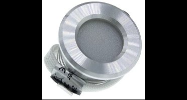 Bundel | LED Veranda inbouwspot | Ø31mm | 1.5 W | Dimbaar - Silver | 6 Stuks | 3000K - Warm wit (830)