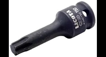 T50 zeskant slagschroefdop met 3/8 inch opname, Cr-Mo