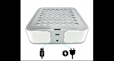 Professionele Afzuiger Nagelstof met HEPA Filter - Wit