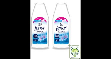 2 x Lenor - Strijkwater - Spring Awakening - Textielverfrisser - 1000 ml - Grootverpakking - Vaatwasstrips - Strijkwater - Textielverfrisser - Wasgoed Fris - Bloemige Geur - Kleding Verzorgen