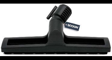 SQOON® harde vloeren borstel 32 mm geschikt voor Nilfisk stofzuigers - Gelijk aan model: 1406700540 - extra lang nylon haar, rubberen wieltjes en parkeerstand voor harde vloeren
