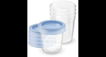 Solidchoice - Bewaarbekers voor Babyvoeding 180 ml - 5 Stuks
