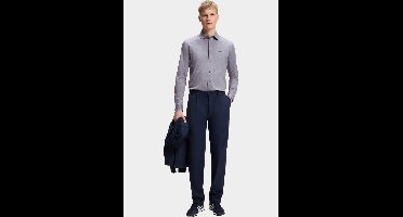 BOSS Orange Casual hemd lange mouw Blauw Mysoft_2_M 10260281 01 50519748/406