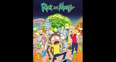 RIck & Morty - Mini Poster 40X50 - Group