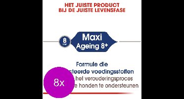 Royal Canin Maxi Adult Natvoer - Hondenvoer - 8 x 10x140 g