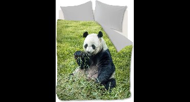 Ambiante Vira dekbedovertrek - Eenpersoons - 140x200/220 - Groen