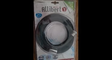 Allibert Alliblack Doucheslang 150cm