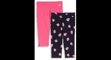 Tom Tailor - Leggings in 2-pack - Maat 128 - Flashy Pink