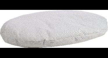 Flamingo - Kussen Baleno Ovaal Lichtgrijs - 110 x 80 x 12 cm - Hondenmand - Hondenkussen
