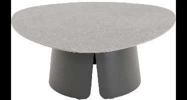 Lesli Living - Sidetable Alva - Antraciet - 97x97x37cm