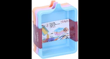 Palet mengbakjes verf set - kleurrijke verfpaletten voor kinderen.