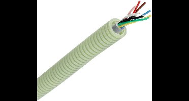 Green flex flexibele buis SGG 8x0.8mm2 - 16mm per rol 100 meter (HFP08)