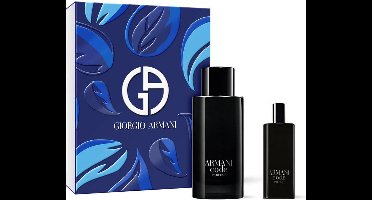 Armani Code Parfum geschenkset - Parfum 125ml + Parfum Travel Spray 15ml