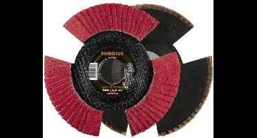 Rhodius 210654 VISION SPEED Lamellenschijf Diameter 115 mm Boordiameter 22.23 mm Korrelgrootte (num) 80 RVS 1 stuk(s)