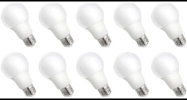Spectrum LED Lamp E27 7W - 230V - 610 Lumen - 4000K Neutraal Wit - Natuurlijk Licht - Energiezuinig - 10 stuks