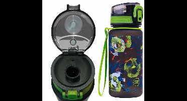 Coolpack Brisk Voetbal Bidon Blauw 400ml - BPA-vrij & Lekvrij