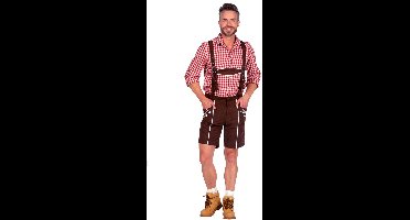 Broek Tirol Kort Bruin Heren Konstantin - Maat S