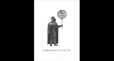 Kunstdruk Star Wars - Live Everyday Day 30x40cm