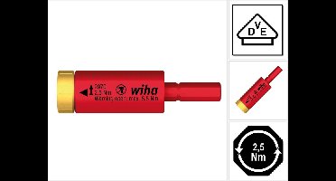Wiha 41343 Draaimomentadapter