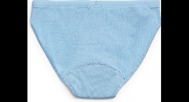ImseVimse - Imse - tiener menstruatieondergoed - period underwear Bikini - matige menstruatie - L - 182/188 - licht blauw