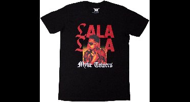 Myke Towers - Lala Heren T-shirt - S - Zwart