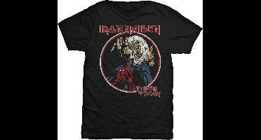 Iron Maiden Heren Tshirt -XXL- Number Of The Beast Zwart