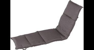 Hartman ligbed tuinkussen Havana 195x63x9 cm - grijs