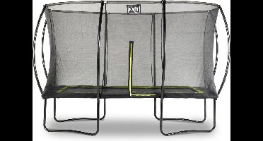 EXIT Silhouette Trampoline 244x366cm - Op Poten - Rechthoekig - Trampoline Buiten - Voor Kinderen - Zwart