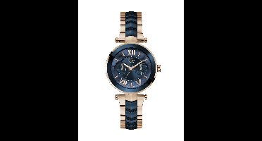 Gc Gc Illusion Quartz Analoog Horloge Blauw Kast Gemaakt Van 100% Roestvrij Staal En Een Armband Van 100% Roestvrij Staal 36.5 Y92003L1MF, Y92004L2MF, Y92005L1MF, Y92006L7MF