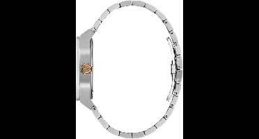 Gc Gc Airborne Kwarts Analoog Horloge Zilverkleurig En Roségoudkleurig Kast Gemaakt Van 100% Roestvrij Staal En Een Armband Van 100% Roestvrij Staal 39 Z16002G2MF