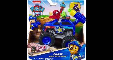 PAW Patrol Reddingswagens - Politieauto met Chase speelfiguur - Speelgoedauto