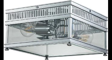 Elstead Lighting LED Buitenlamp Holborn | 2X E27 Max 60W | IP44 | Dimbaar | Polished Chrome