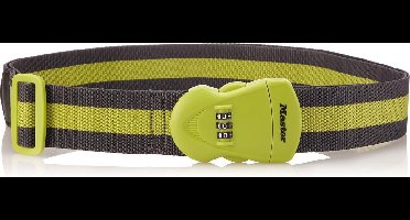 Kofferriem master lock cijferslot groen/zwart