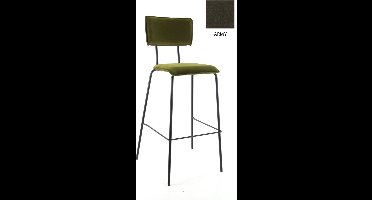 Workliving Barkruk Hoog Bo - Velvet Army - 82 CM