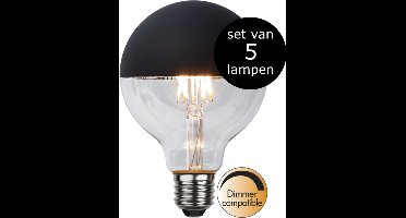 5-Pack | G95 Globelamp - E27 - 2.8W - Extra Warm Wit - 2700K - Dimbaar