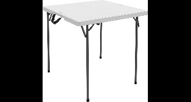 Vouwtafel Lifetime Wit Staal Plastic 94 x 74 x 94 cm