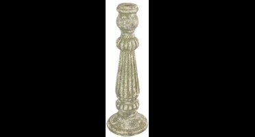 Non-branded Kandelaar Petar 14,5 X 43 Cm Keramiek Grijs