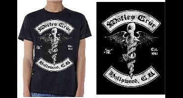Motley Crue - Feelgood Hollywood Revision Heren T-shirt - XL - Zwart